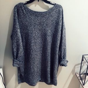Gray sweater